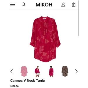 Cannes V Neck Tunic